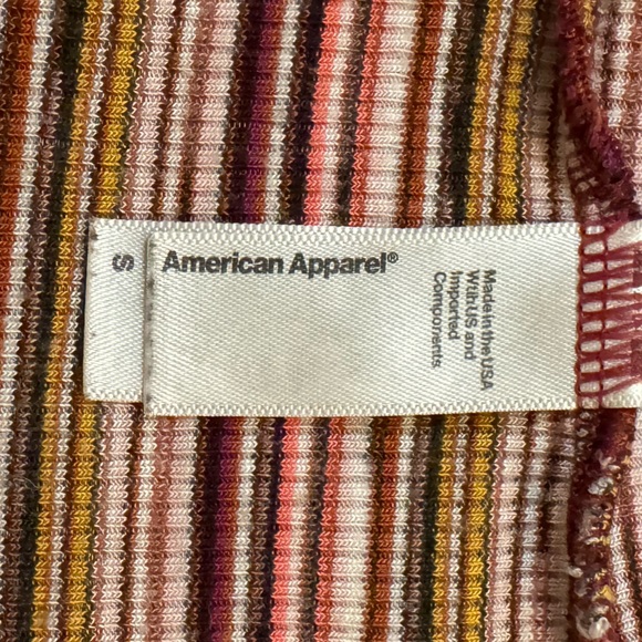 Forever 21 Multicolor Stripe Bodysuit with Snap Closure - Picture 5 of 6